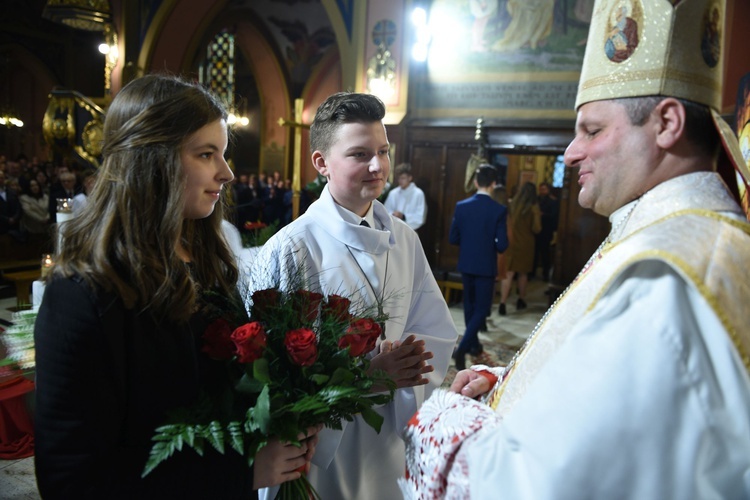 Bierzmowanie u św. Kazimierza w Nowym Sączu