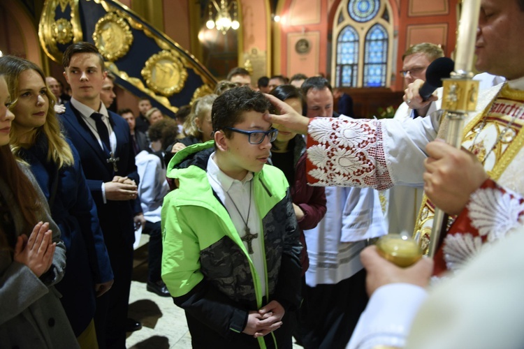 Bierzmowanie u św. Kazimierza w Nowym Sączu