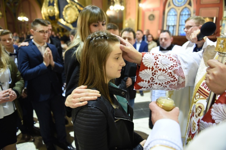 Bierzmowanie u św. Kazimierza w Nowym Sączu