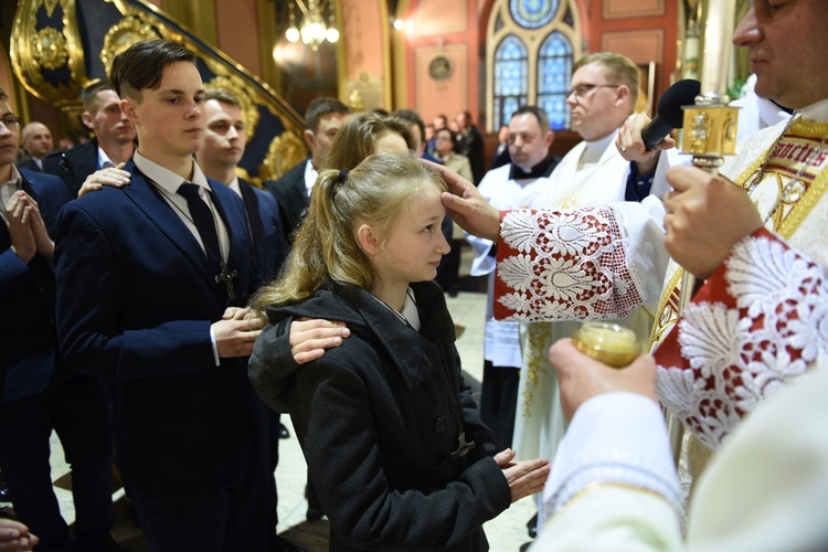 Bierzmowanie u św. Kazimierza w Nowym Sączu