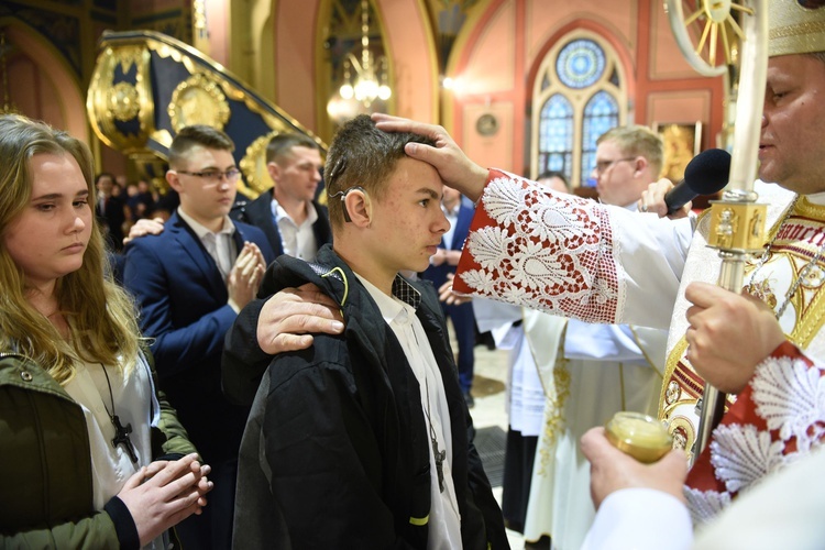 Bierzmowanie u św. Kazimierza w Nowym Sączu