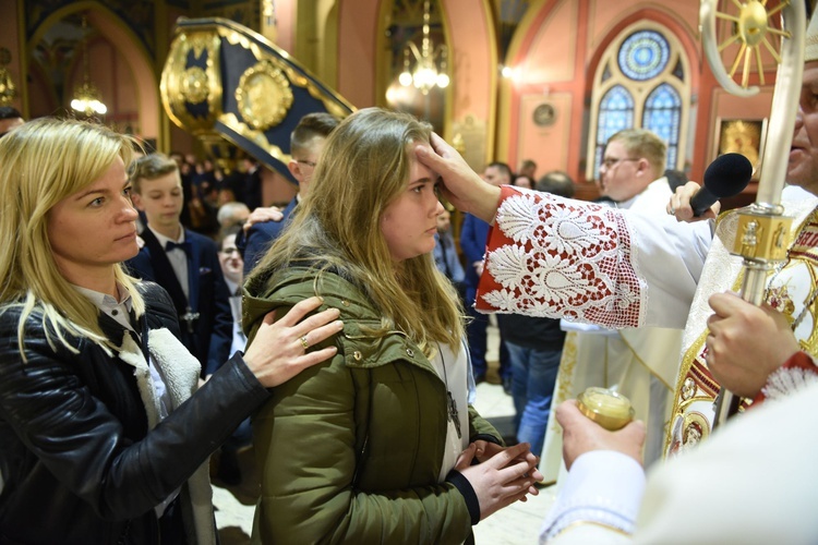 Bierzmowanie u św. Kazimierza w Nowym Sączu