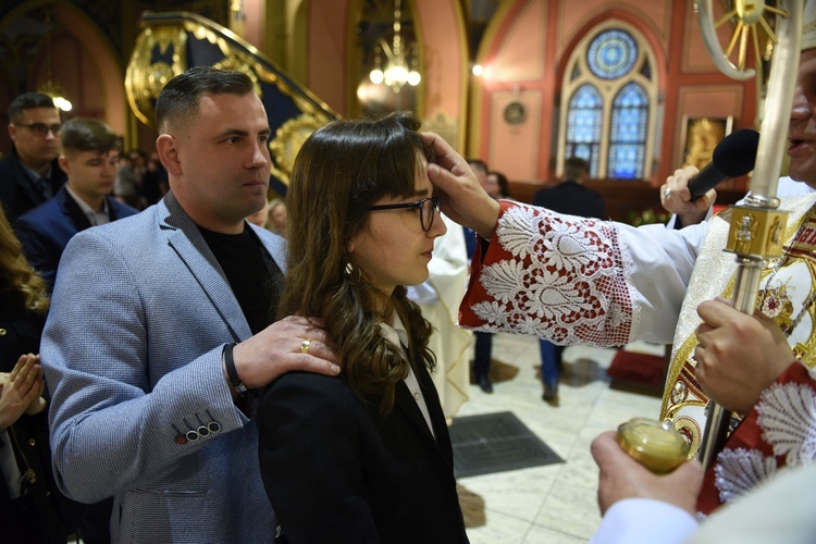 Bierzmowanie u św. Kazimierza w Nowym Sączu