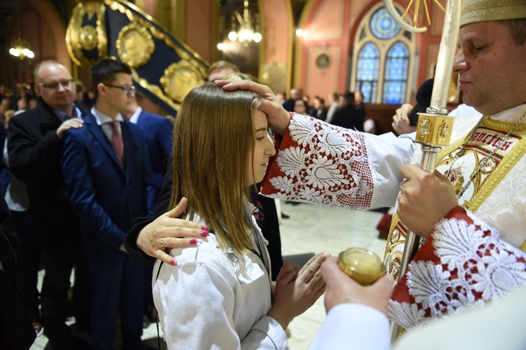 Bierzmowanie u św. Kazimierza w Nowym Sączu