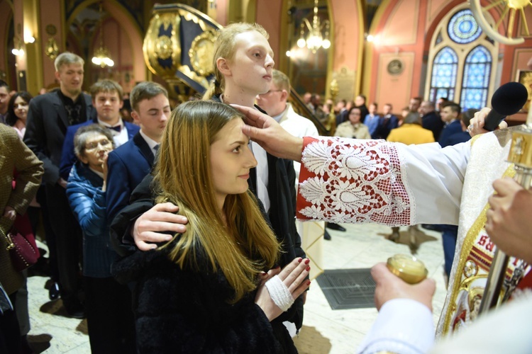 Bierzmowanie u św. Kazimierza w Nowym Sączu