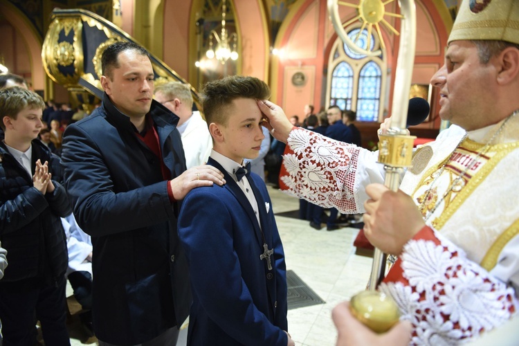 Bierzmowanie u św. Kazimierza w Nowym Sączu