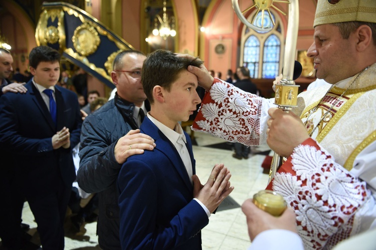 Bierzmowanie u św. Kazimierza w Nowym Sączu