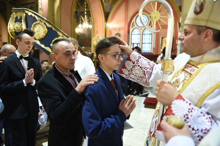 Bierzmowanie u św. Kazimierza w Nowym Sączu