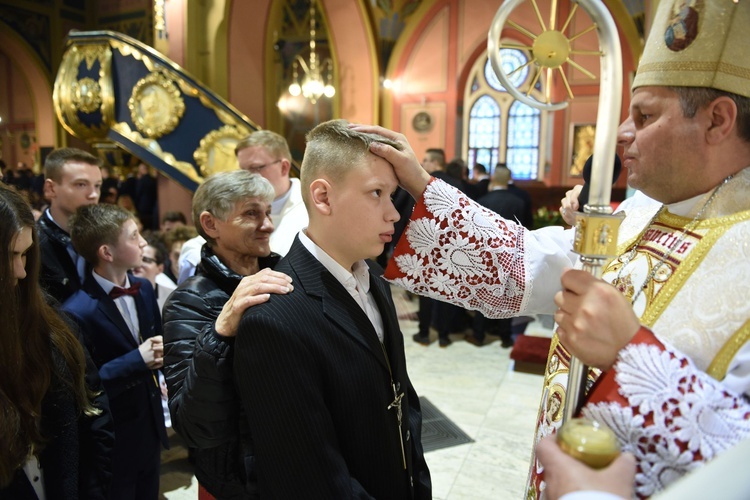 Bierzmowanie u św. Kazimierza w Nowym Sączu