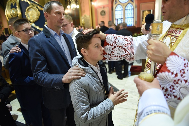 Bierzmowanie u św. Kazimierza w Nowym Sączu