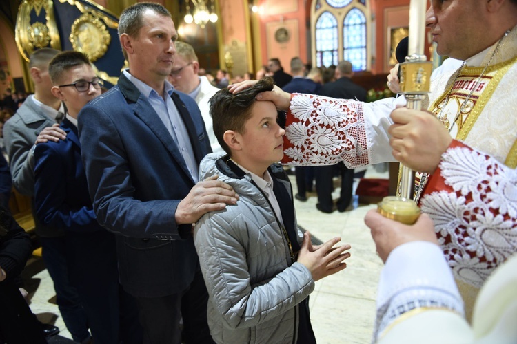 Bierzmowanie u św. Kazimierza w Nowym Sączu