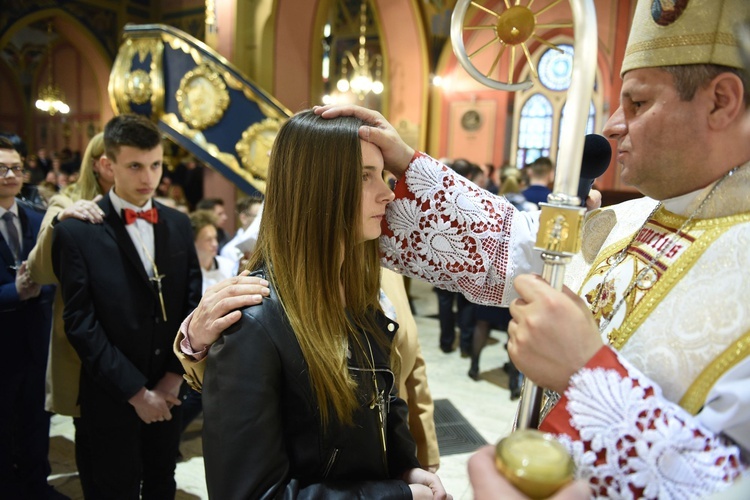 Bierzmowanie u św. Kazimierza w Nowym Sączu