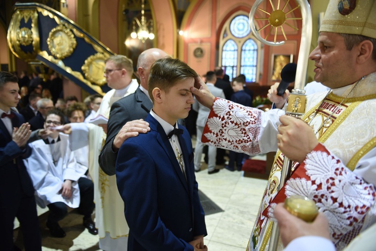 Bierzmowanie u św. Kazimierza w Nowym Sączu