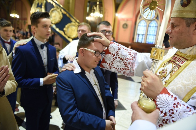 Bierzmowanie u św. Kazimierza w Nowym Sączu