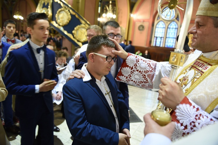 Bierzmowanie u św. Kazimierza w Nowym Sączu