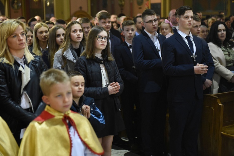 Bierzmowanie u św. Kazimierza w Nowym Sączu