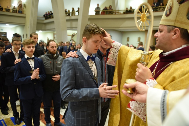 Bierzmowanie u św. Jana Pawła II