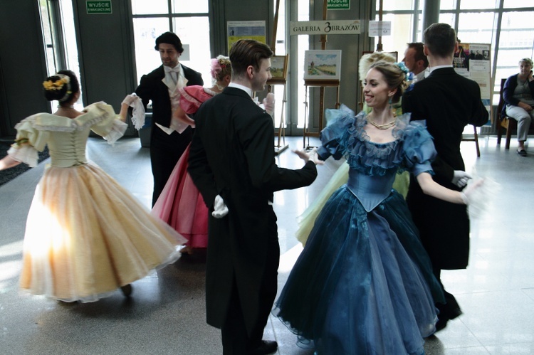 Balet "Cracovia Danza" w Bibliotece Jagiellońskiej.