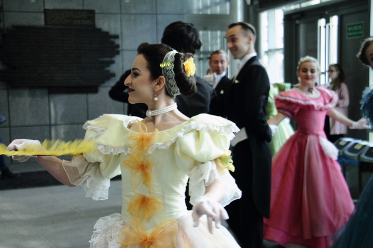 Balet "Cracovia Danza" w Bibliotece Jagiellońskiej.