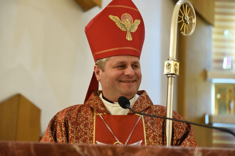 Bierzmowanie w Łososinie Dolnej