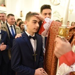 Bierzmowanie w Łososinie Dolnej