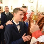 Bierzmowanie w Łososinie Dolnej