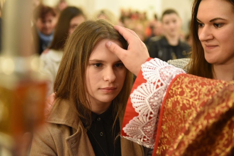 Bierzmowanie w Łososinie Dolnej