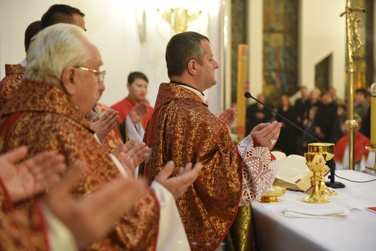 Bierzmowanie w Łososinie Dolnej