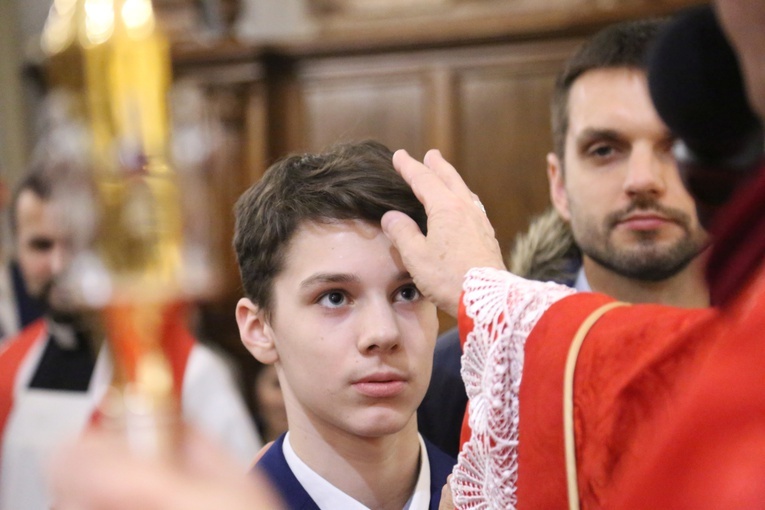 Bierzmowanie u Mateusza