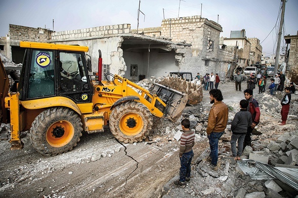 W Aleppo działania wojenne ustały. Miasto zaczyna podnosić się z ruin.