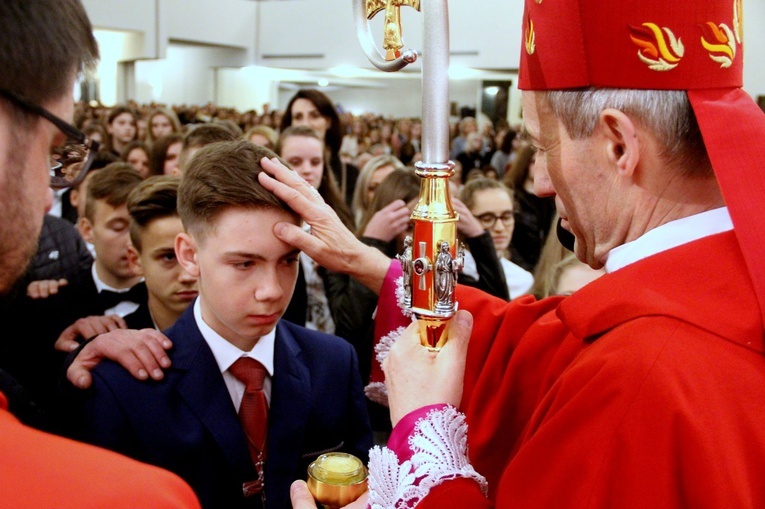 Bierzmowanie u Ducha Świętego w Mielcu