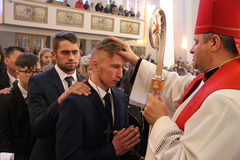 Bierzmowanie w Pasierbcu