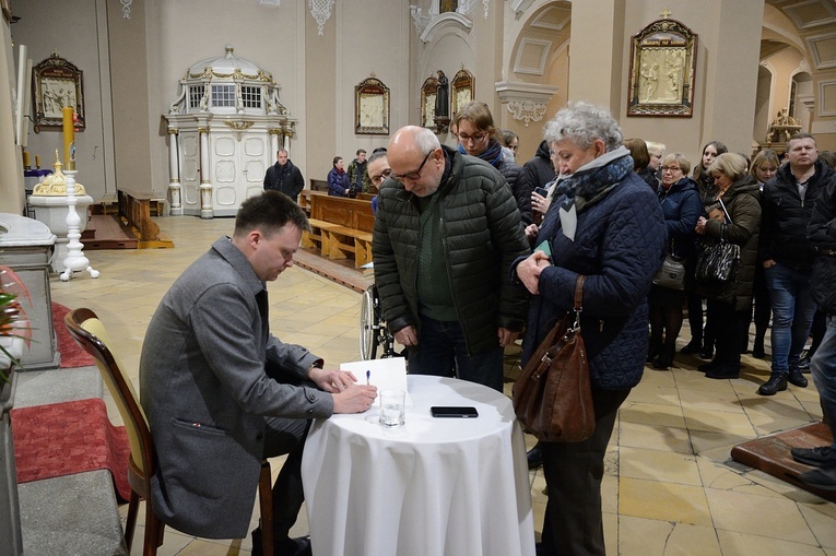 Szymon Hołownia w Strzelcach Opolskich