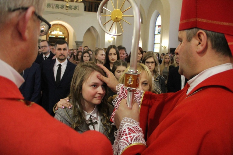 Bierzmowanie w Laskowej