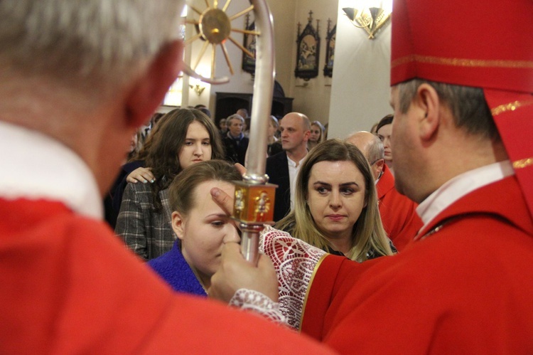 Bierzmowanie w Laskowej