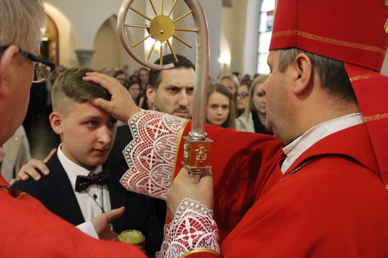 Bierzmowanie w Laskowej