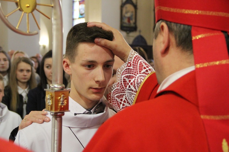 Bierzmowanie w Laskowej