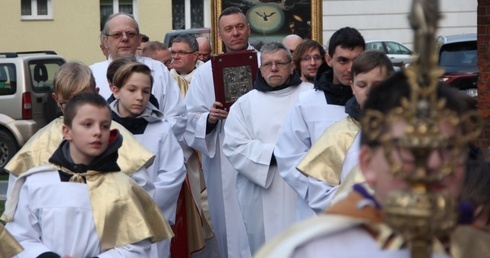 Obraz z Kalisza w Strzelcach Krajeńskch