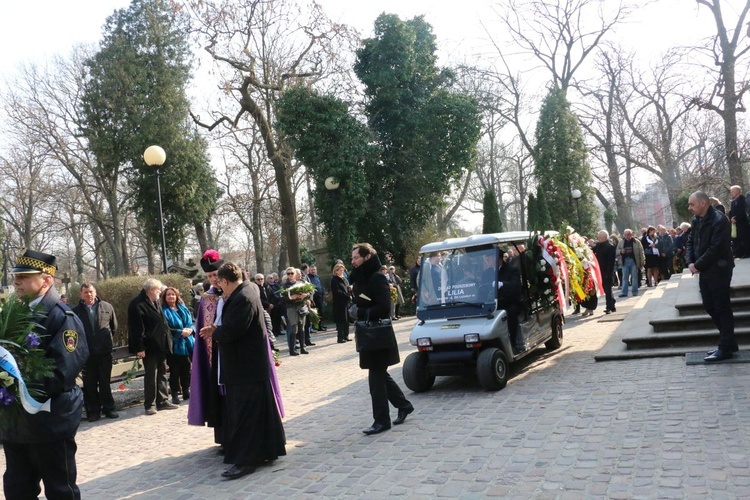 Pogrzeb Mariana Cebulskiego