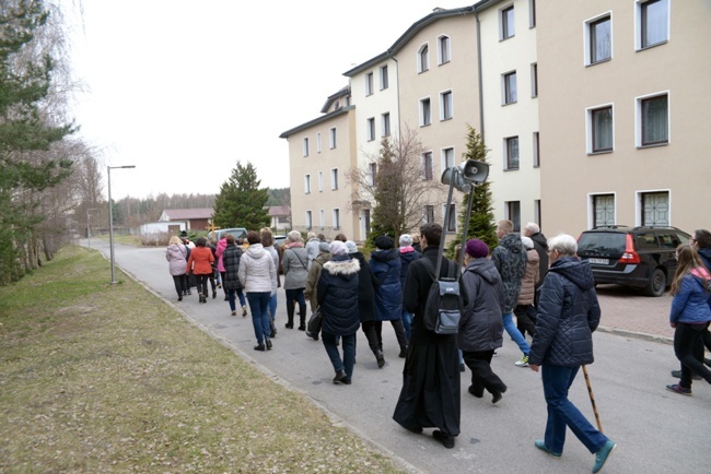 Droga Krzyżowa wokół radomskiego seminarium