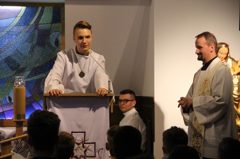 Rekolekcje dla ministrantów w Ciężkowicach