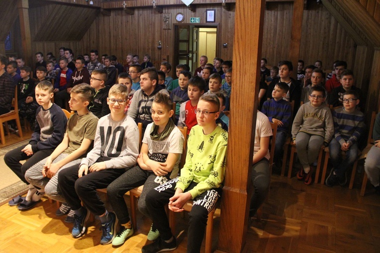 Rekolekcje dla ministrantów w Ciężkowicach