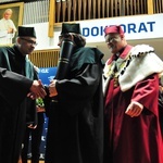 Uroczystość nadania tytułu doktora honoris causa KUL prof. A. Jamesowi McAdamsowi