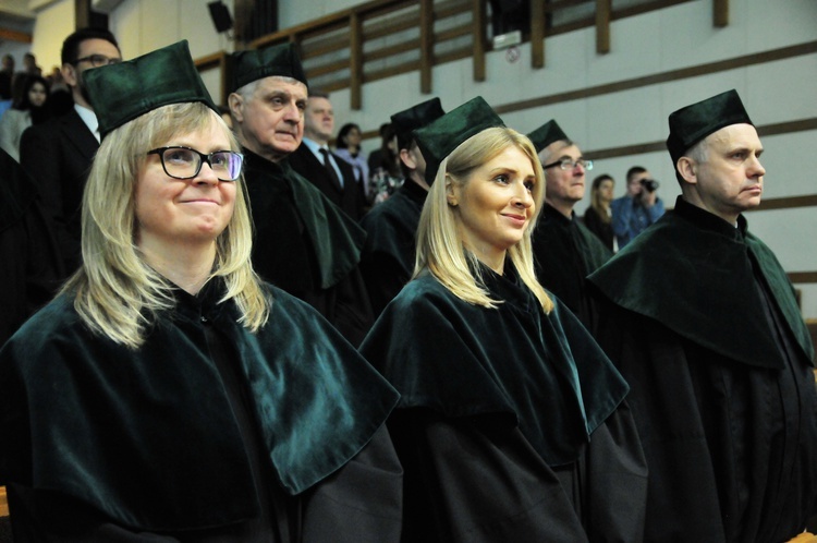 Uroczystość nadania tytułu doktora honoris causa KUL prof. A. Jamesowi McAdamsowi