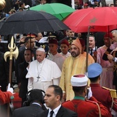 Papież spotkał się z władzami Maroka