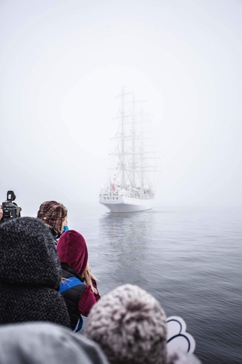 Powrót "Daru Młodzieży"