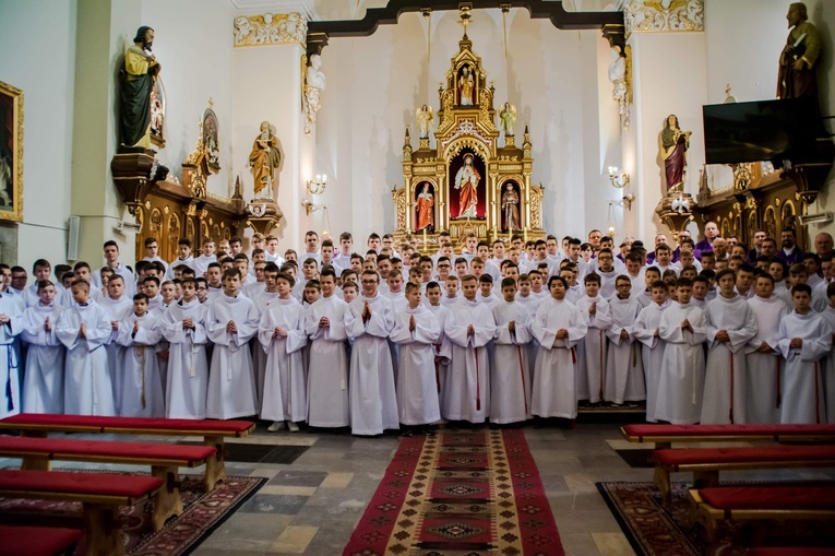 Błogosławieństwo lektorów w Żegocinie.