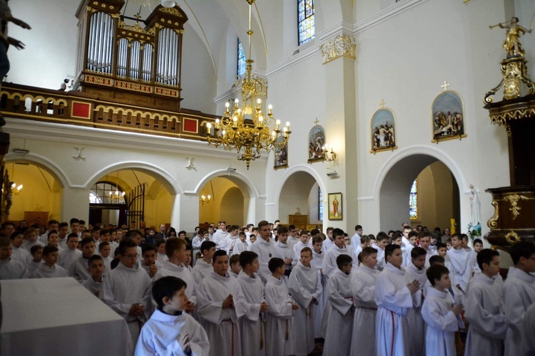 Błogosławieństwo lektorów w Żegocinie.