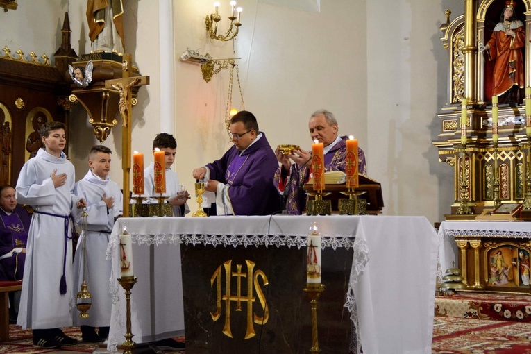 Błogosławieństwo lektorów w Żegocinie.