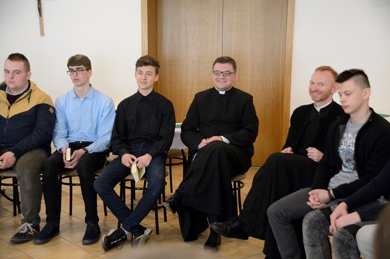 Rekolekcje powołaniowe w seminarium duchownym.